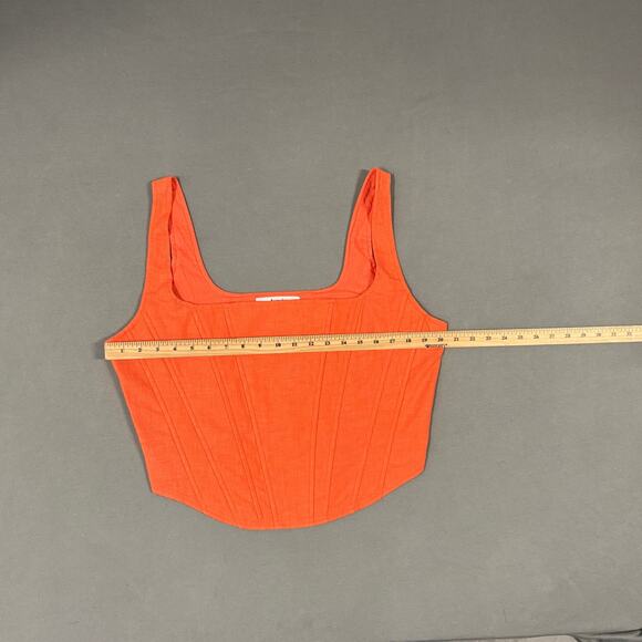 Aureta Sophia Bustier Size XL Flame Orange Women's AETA-WS9 - Picture 8 of 10